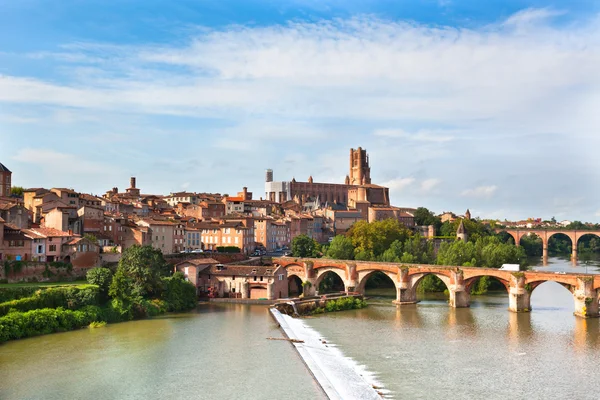 Pohled od Albi, Francie — Stock fotografie