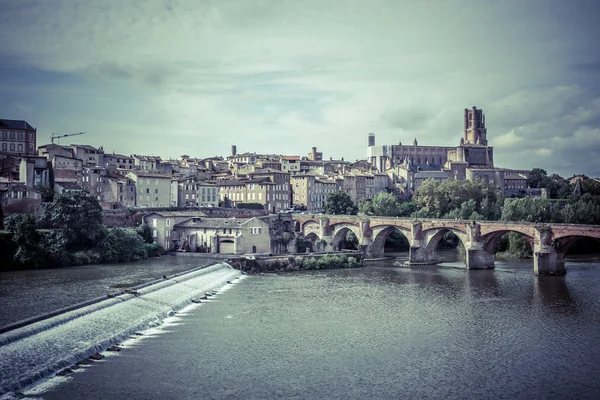 Vista do Albi, França — Fotografia de Stock