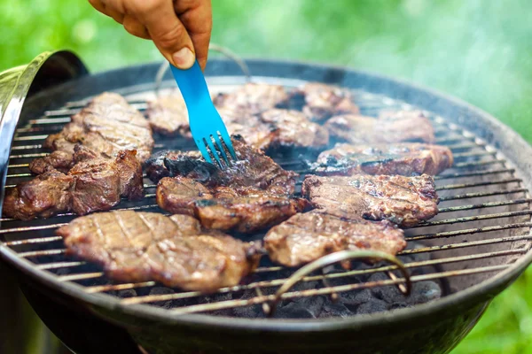 Schweinefleisch grillen — Stockfoto