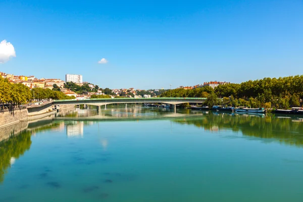 Paysage urbain de Lyon, France — Photo