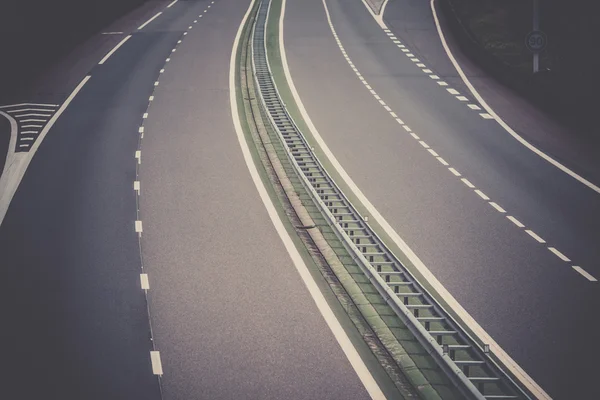 Highway through France close up — Stock Photo, Image