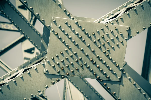 Primer plano del marco del puente moderno —  Fotos de Stock