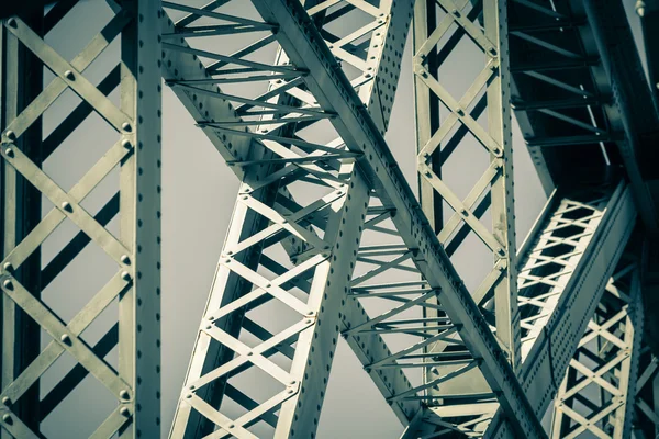 Primer plano del marco del puente moderno —  Fotos de Stock