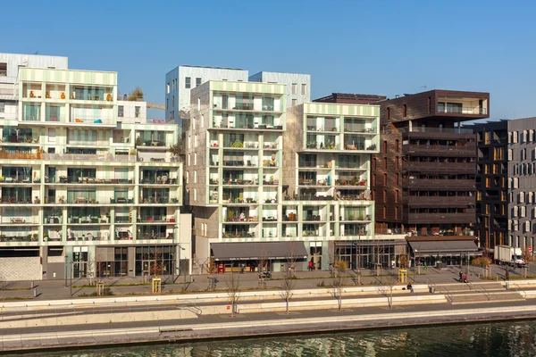 Le quartier de la Confluence à Lyon, France — Photo