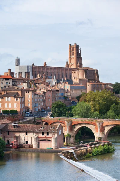 Pohled od Albi, Francie — Stock fotografie