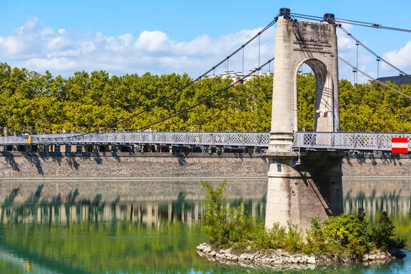 Alte Passerelle du College Brücke — Stockfoto