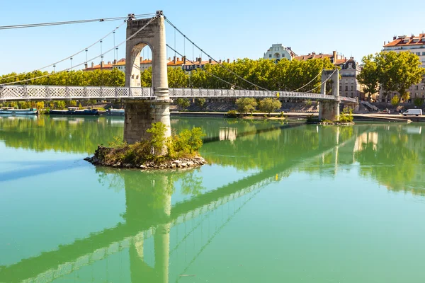 Alte Passerelle du College Brücke — Stockfoto