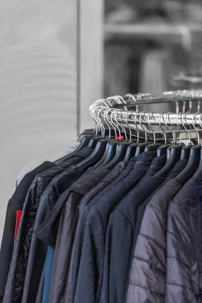 Black clothes at a Store — Stock Photo, Image