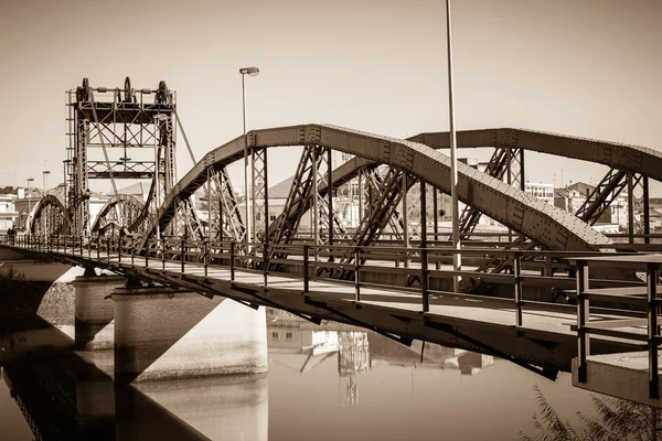 Ponte sobre o rio Sado . — Fotografia de Stock