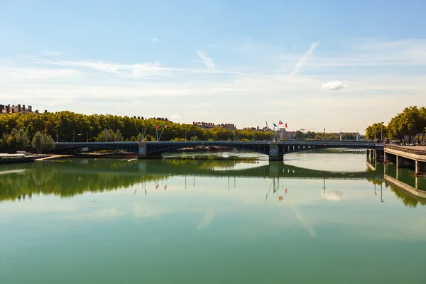 Paysage urbain de Lyon, France — Photo