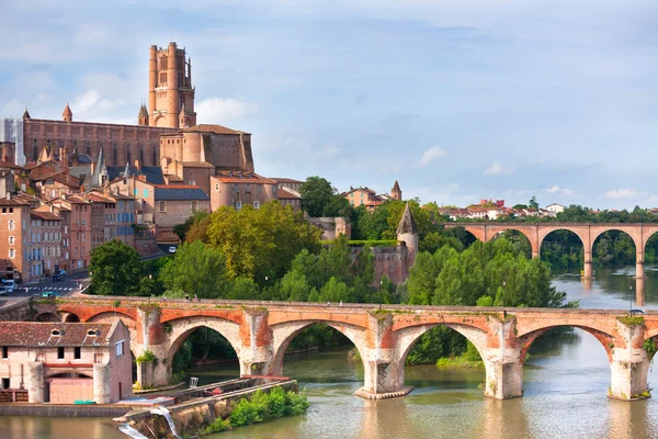 Vista do Albi, França — Fotografia de Stock