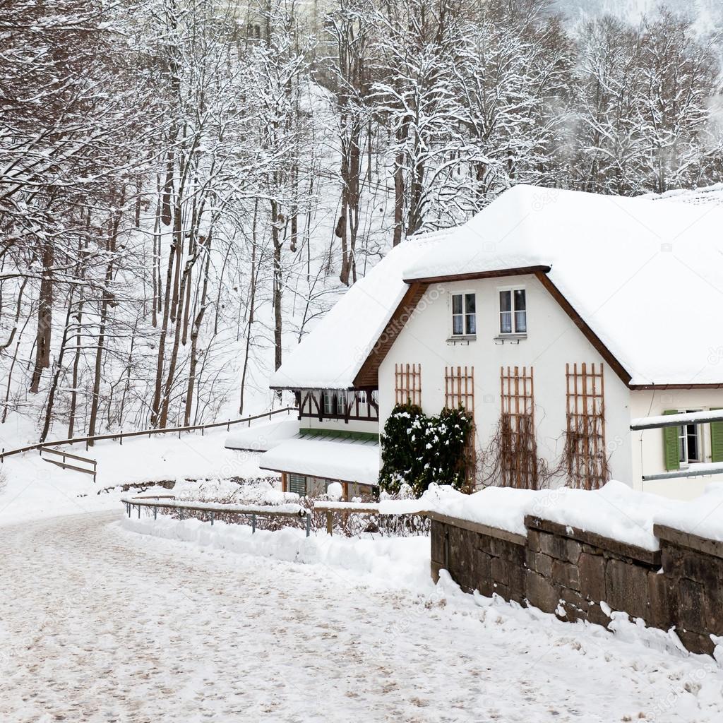 Bavarian snowy winter