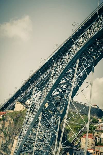 Brug van Dom Luiz in Porto, Portugal — Stockfoto