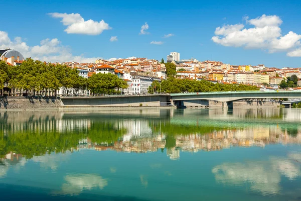 Paysage urbain de Lyon, France — Photo