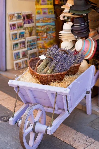 Lavendel klaser sælger - Stock-foto