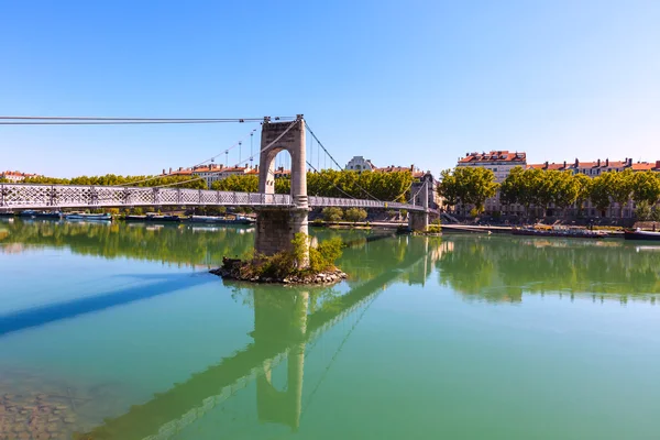 Alte Passerelle du College Brücke — Stockfoto