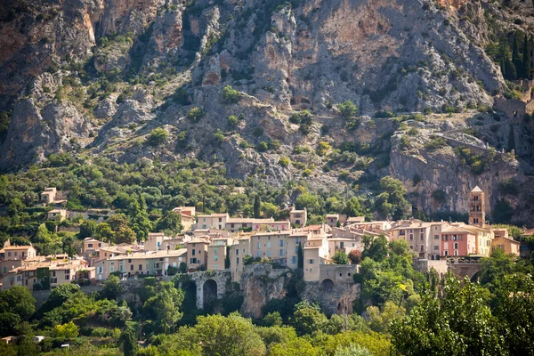 Moustiers-Sainte-Marie villaggio — Foto Stock