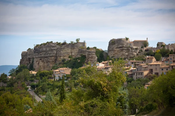 Saignon Köyü görünümünde Provence — Stok fotoğraf