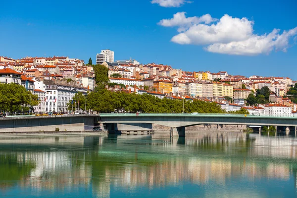 Cityscape di Lione, Francia — Foto Stock