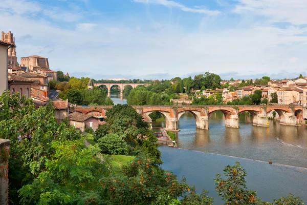 Albi, Fransa. Yatay atış — Stok fotoğraf