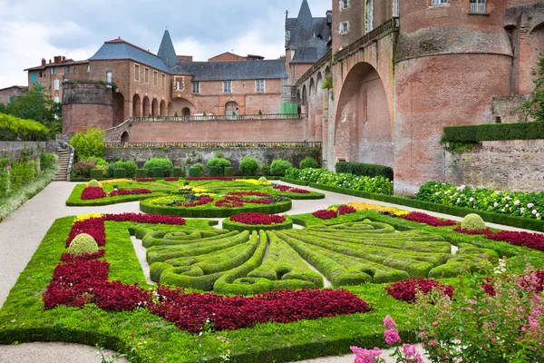 Giardini Palais de la Berbie ad Albi — Foto Stock