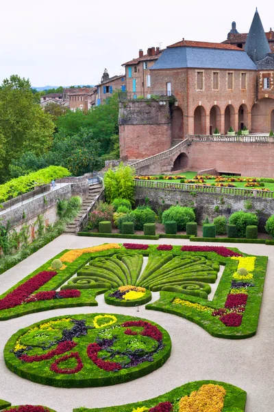 Giardini Palais de la Berbie ad Albi — Foto Stock