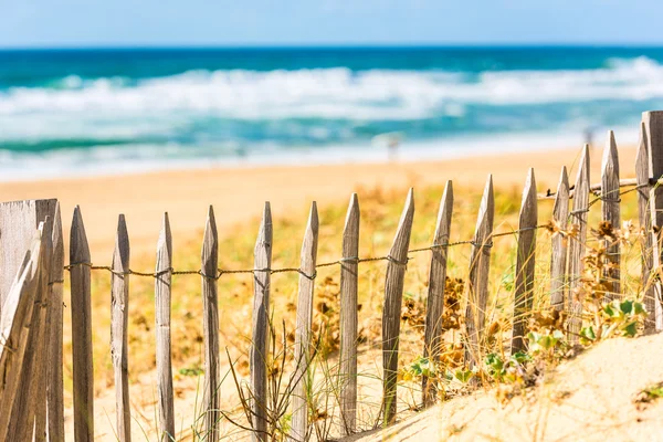 Atlantikstrand in Frankreich — Stockfoto