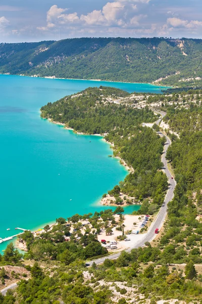 St croix jezioro les gorges du verdon — Zdjęcie stockowe