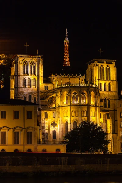 Catedral em Lyon, França — Fotografia de Stock