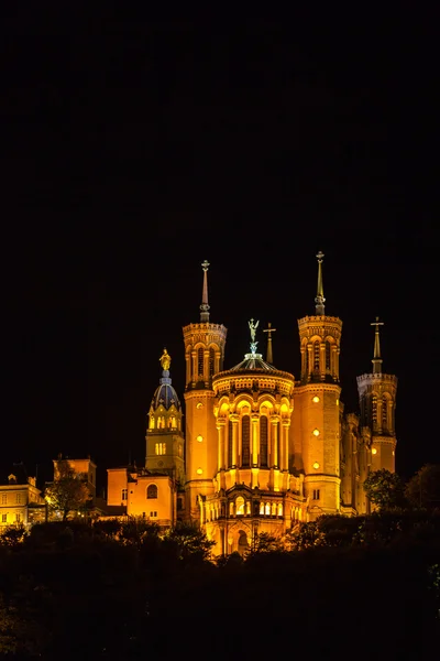 The Notre Dame Cathedral in Lyon, France — Stock Photo, Image