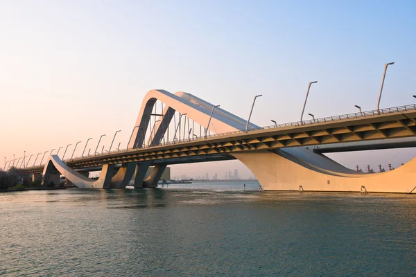 Sheikh Zayed Bridge — Zdjęcie stockowe