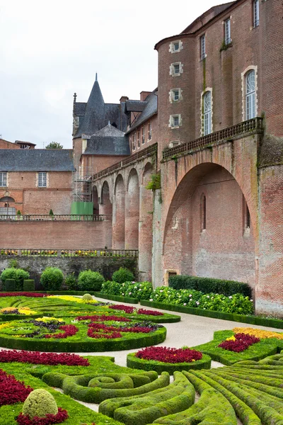 Palais de la berbie gärten am albi — Stockfoto