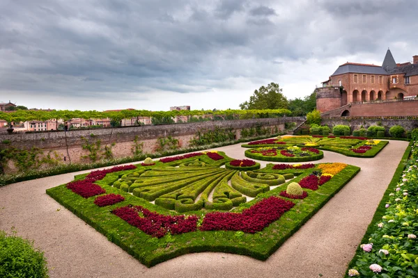 Palais de la Berbie Gardens at Albi Stock Picture