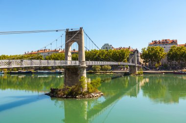 Üniversite köprü Rhone Nehri üzerinde