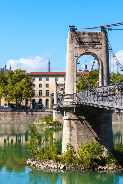 College-Brücke über die Rhone — Stockfoto