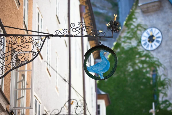 Berühmte Einkaufsstraße — Stockfoto