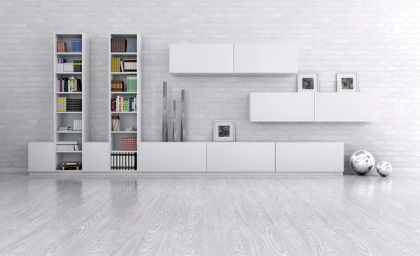 Innenraum eines Zimmers mit Sideboard — Stockfoto