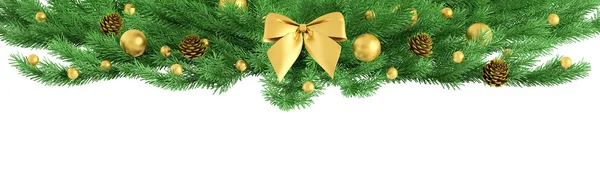 Natal ornamento isolado 3d renderização — Fotografia de Stock