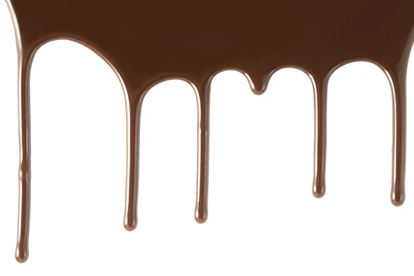 Chocolate cayendo desde arriba —  Fotos de Stock