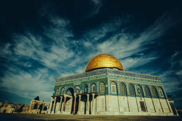 A Cúpula da Rocha, Jerusalém, Israel — Fotografia de Stock