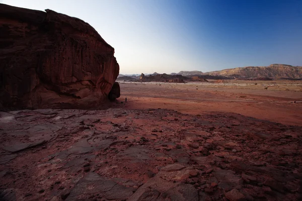 Milli Timna Parkı zamanında gündoğumu — Stok fotoğraf