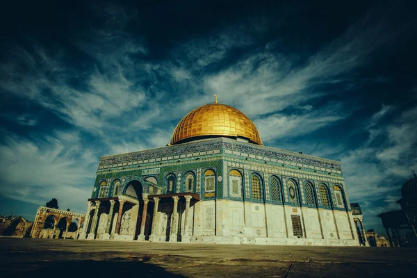 A Cúpula da Rocha, Jerusalém — Fotografia de Stock