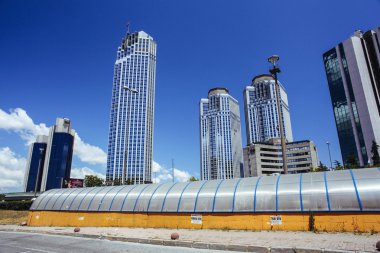 Levent ilçesidir hızla gelişen iş ve Finans alanı