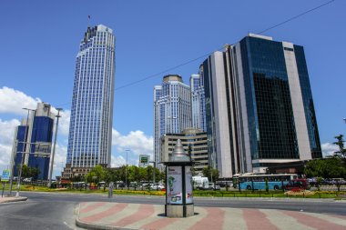 Levent ilçesidir hızla gelişen iş ve Finans alanı