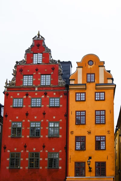 Stortorget place in Gamla stan, Estocolmo — Fotografia de Stock