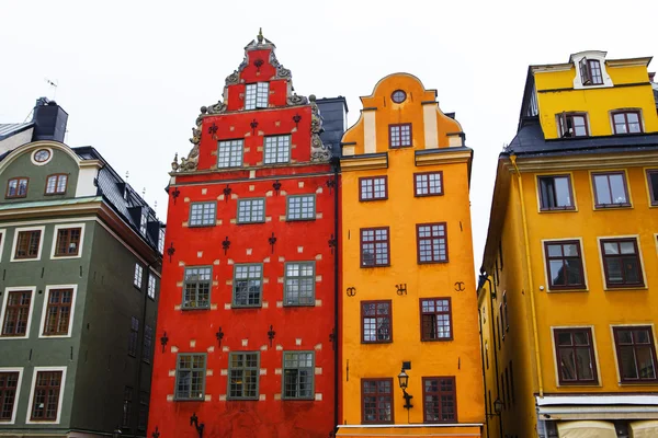 Stortorget tempat di Gamla stan, Stockholm — Stok Foto