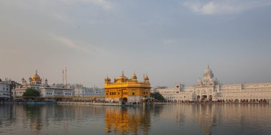 Gün batımında, Amritsar - Hindistan altın Tapınak
