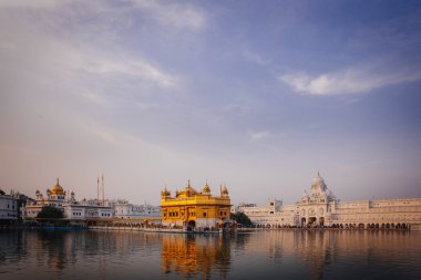 Gün batımında, Amritsar - Hindistan altın Tapınak