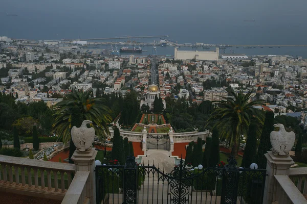 Vista aérea panorámica de Haifa, Israel —  Fotos de Stock