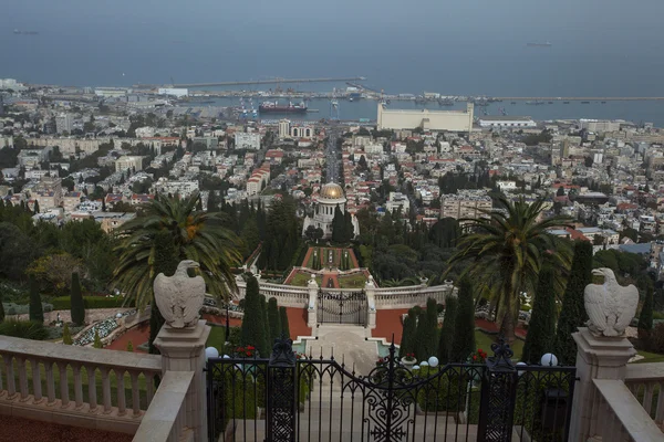 Vista aérea panorámica de Haifa, Israel —  Fotos de Stock